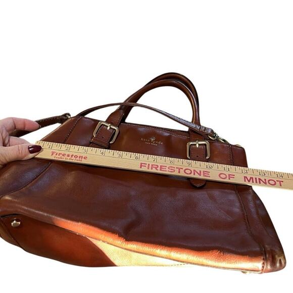 KATE SPADE handbag crossbody satchel leather - Picture 12 of 12
